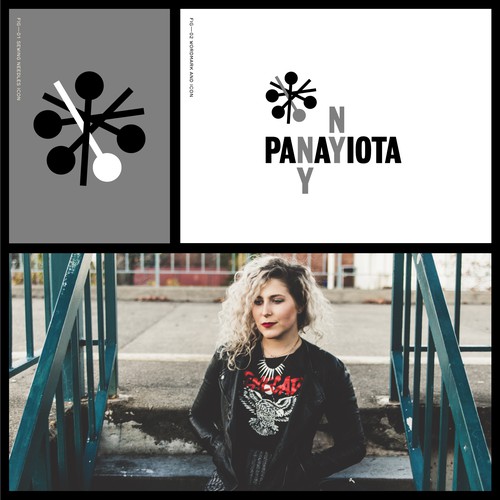 Menu logo with the title 'PANAYIOTA NY'