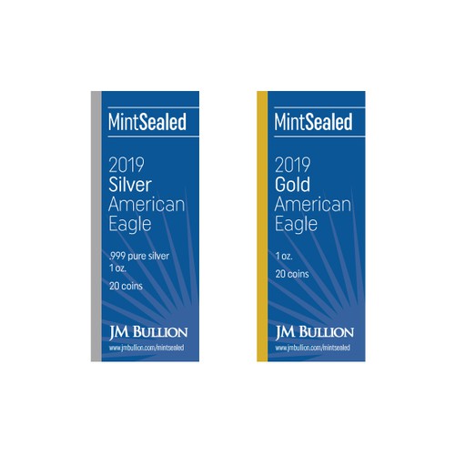 Simple label with the title 'Concept for Coin Container Label'