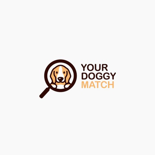 Best design with the title 'your doggy match'