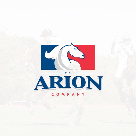 Horse racing design with the title 'Logo for Sports agency/financial services company'