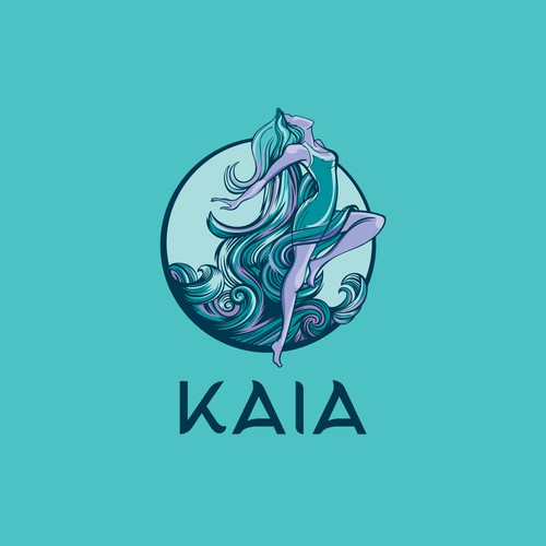 Ocean design with the title 'The Kaia Method'