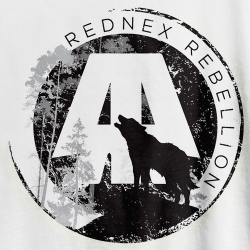 Wildlife design with the title 'RedNex Rebellion T-Shirt'