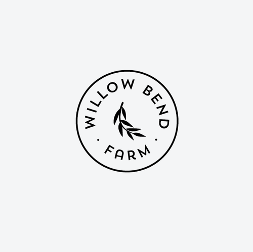 Emblem design with the title 'Create a rustic modern logo for our family farm.'