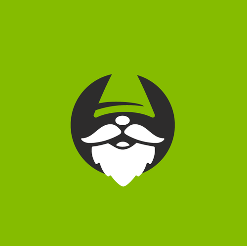 Simple design with the title '10kLeaves logo'