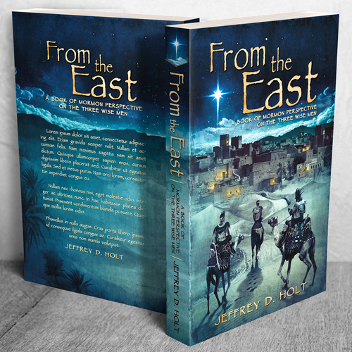 Blue book cover with the title 'From the East'