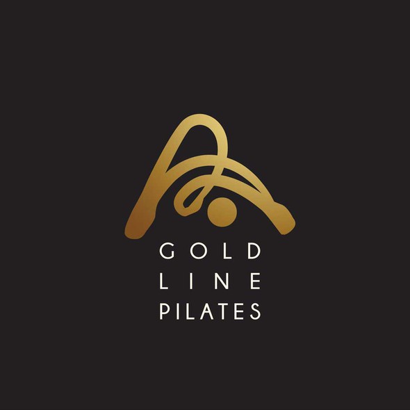 Shape brand with the title 'pilates  logo '