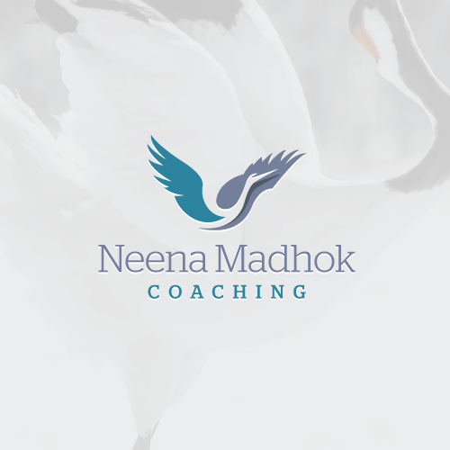 Bird logo with the title 'Uplifting logo for life coach'