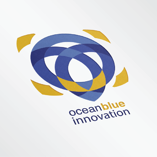 Innovative brand with the title 'Logo for Ocean Blue Innovation'