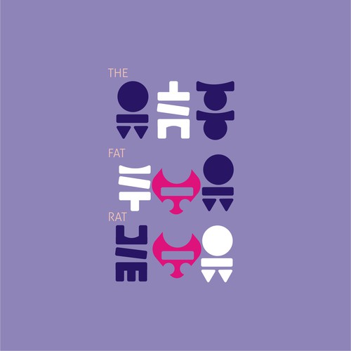 Secret design with the title 'Design concept for cryptic font'