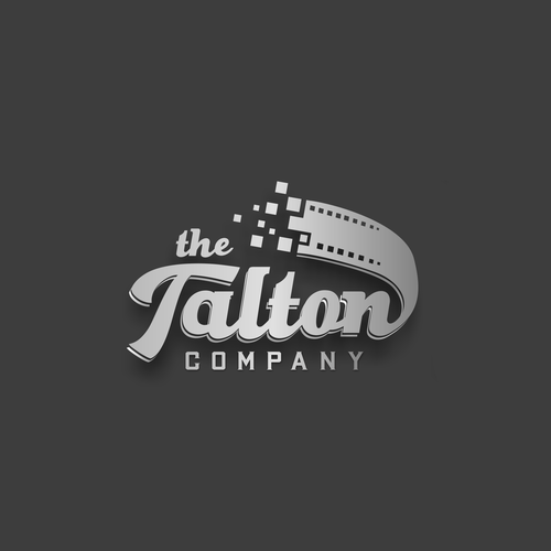 3D logo with the title 'The Talton Company | young | ethnic | woke | memorable logo'