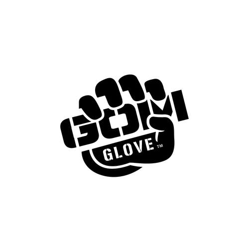 Glove logo with the title 'GOM GLOVE'