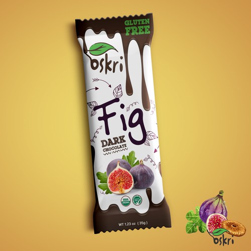 Gluten-free label with the title 'Product packaging '