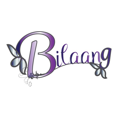 Artsy design with the title 'Word Art With Petals and swirls.'