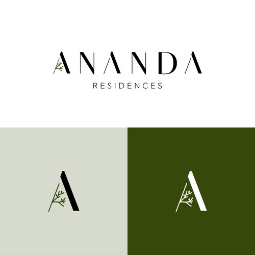 Residential logo with the title 'Modern, classy logo for a residential community'
