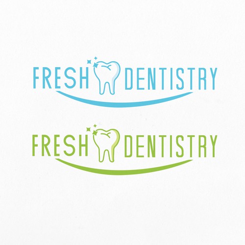 One-color design with the title 'Dentistry Logo'