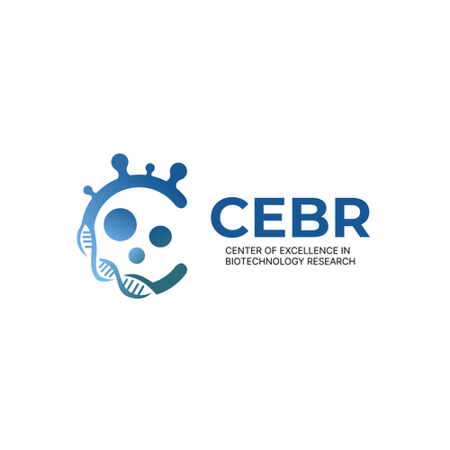 Bacteria logo with the title 'LOGO CEBR'