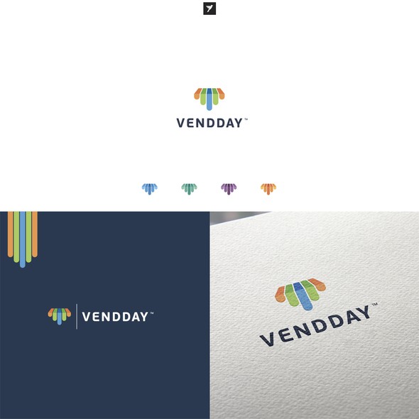 Day标志，标题为“Vendday的标志设计”