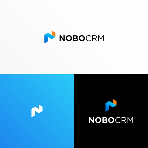 Relationship logo with the title 'Example of a logo for a SaaS business selling High Level CRM services.'