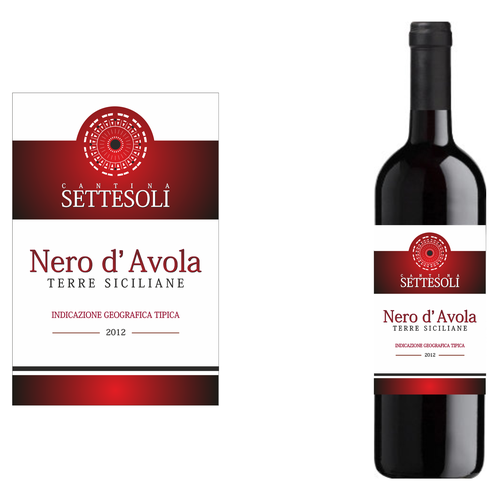 Black label with the title 'Label'