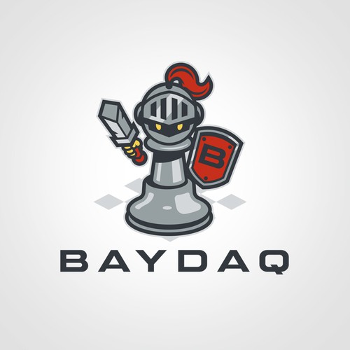 Chess design with the title 'Logo for a games company'