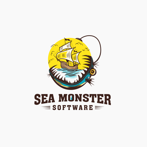 Monster brand with the title 'Sea Monster'