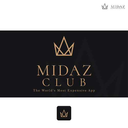 Prayer logo with the title 'exclusive logofor Midaz Club'