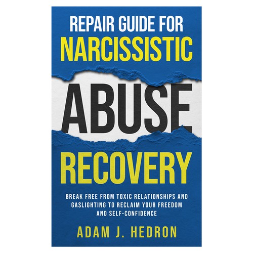 Guide book cover with the title 'Repair Guide for Narcissistic Abuse Recovery Book Cover'