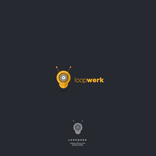 Loop logo with the title 'logo for loopwerk'