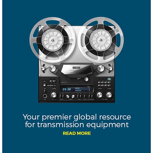 Radio station design with the title ' 480px wide layout'