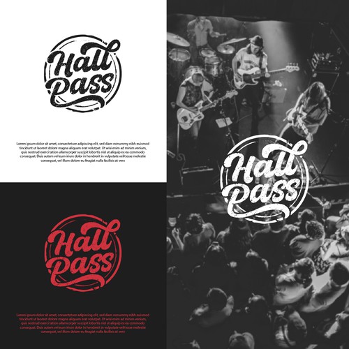 Musician logo with the title 'Logo Design'