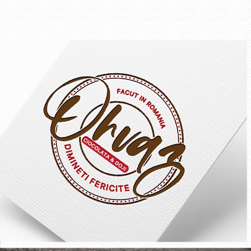 Brush pen design with the title 'Hand lettering logo'