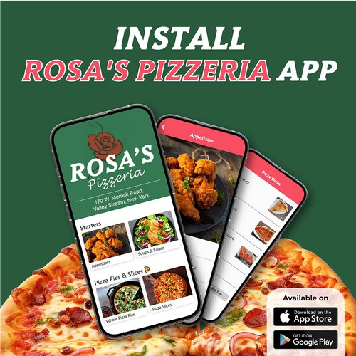 Post design with the title 'Social media post'