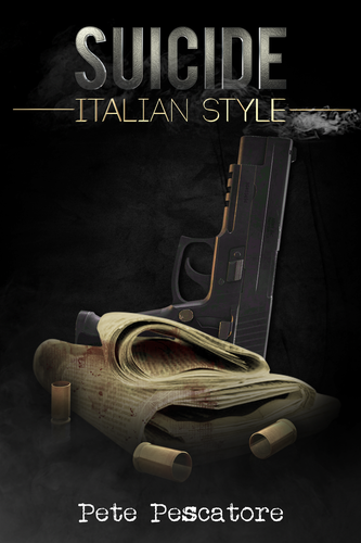 3D book cover with the title 'Create a compelling cover for a crime novel set in Milan, Italy'