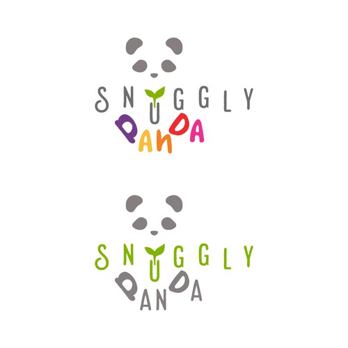 Panda logo with the title 'Snuggly Panda'