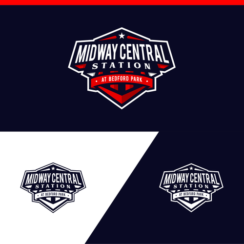 Sports apparel logo with the title 'MIDWAY CENTRAL STATION'