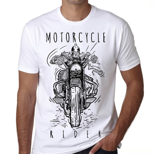 wees onder de indruk Dood in de wereld waarom niet Motor T-shirt Designs - 23+ Motor T-shirt Ideas in 2023 | 99designs