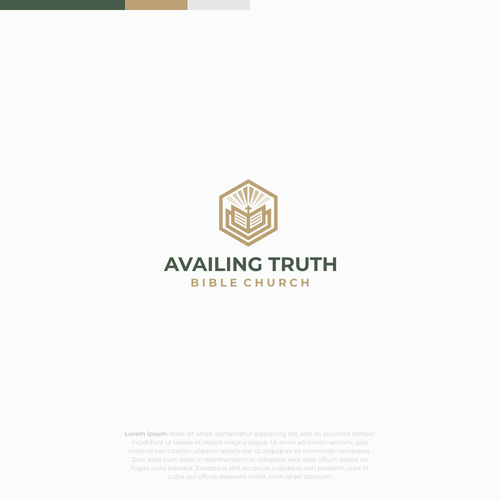 Bible logo with the title 'BIBLE CHURCH'