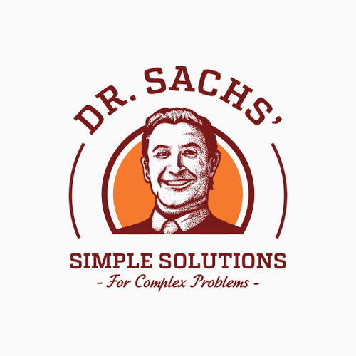 Illustrated logo with the title 'Dr. Sachs' Simple Solutions '