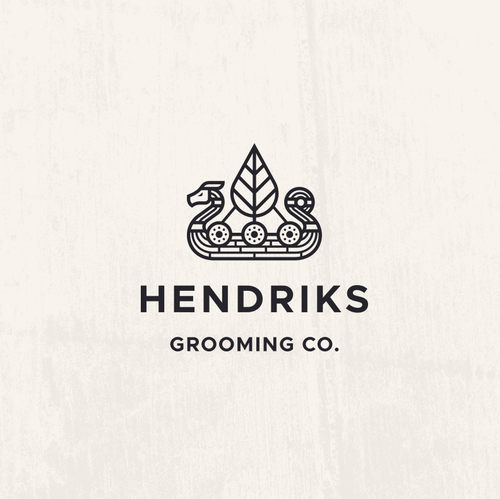 Boat logo with the title 'Stylish logo for Hendriks a men's grooming company'