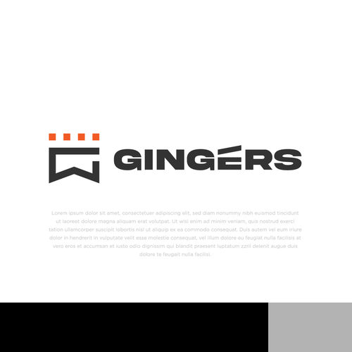 House brand with the title 'GINGERS'