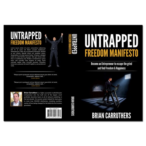 Happiness design with the title 'Design the cover for the next business best-seller!'