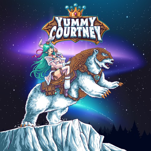 art ideas cute Cute artwork with the title 'Logo and Illustration i did for Yummy Courtney'