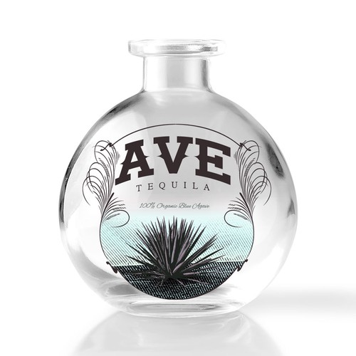 Label with the title 'Please help us raise the bar and create the new standard for ULTRA PREMIUM TEQUILA'