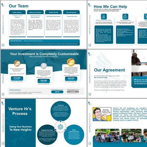 Venture design with the title 'Powerpoint presentation'