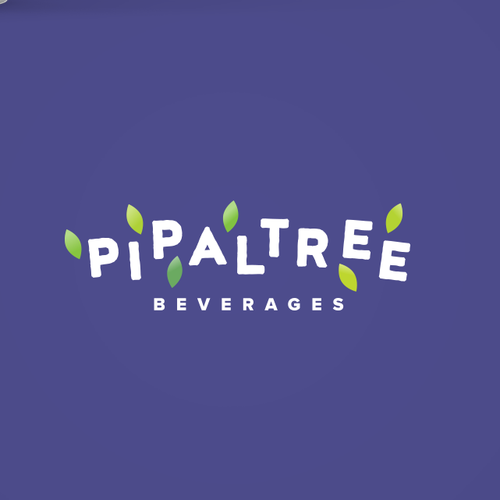 Leaf brand with the title 'Pipaltree Organic nutrition Drink'
