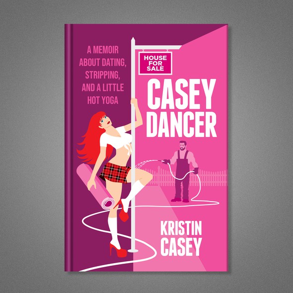 Vector design with the title 'Book Cover Illustration'