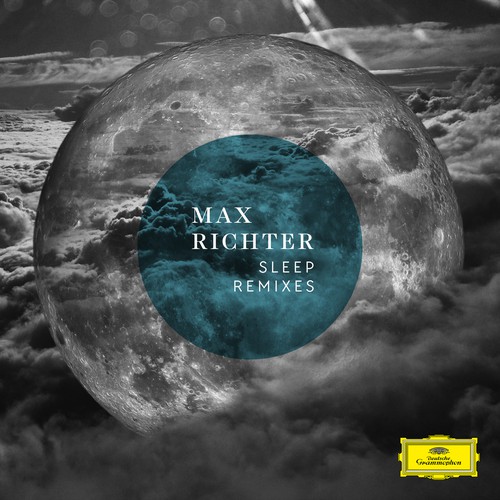 Space artwork with the title 'Max Richter / Sleep Remixes'