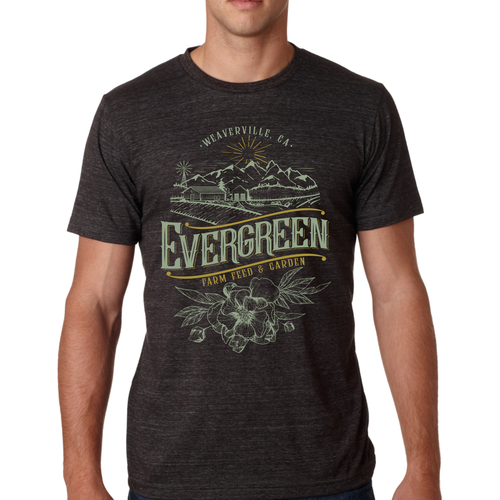 Agriculture t-shirt with the title 'Northern California style T Shirt design.'