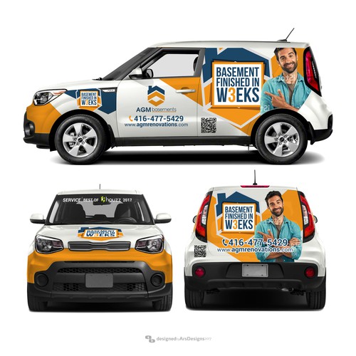 Car Wrap Designs- 4 Ways To Make Your Brand Shine - Kimp