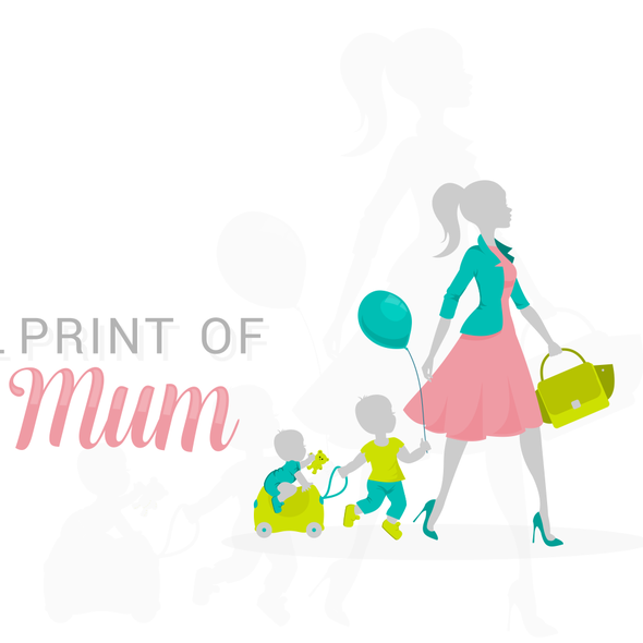 Motherhood logo with the title 'The Small Print of Being a Mum'